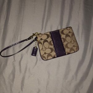 NWOT Coach Wristlet!